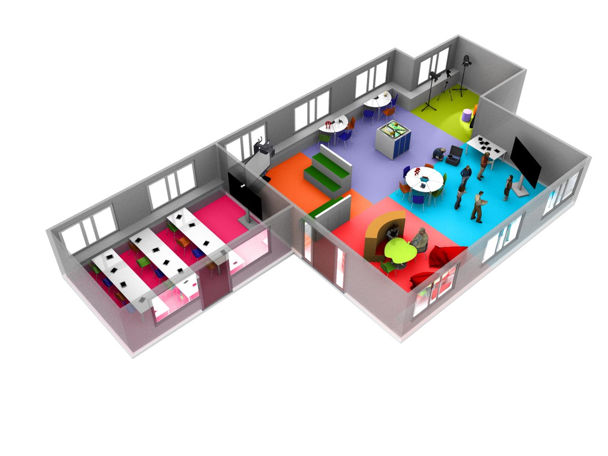 Visita al Aula del Futuro (Future Classroom Lab) en el Servicio Central de Apoyo eTwinning en