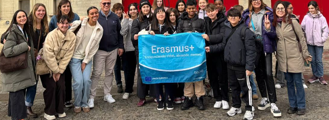 Visita Erasmus+ desde Siracusa al CPEIP Vázquez de Mella-Bayonne de Pamplona